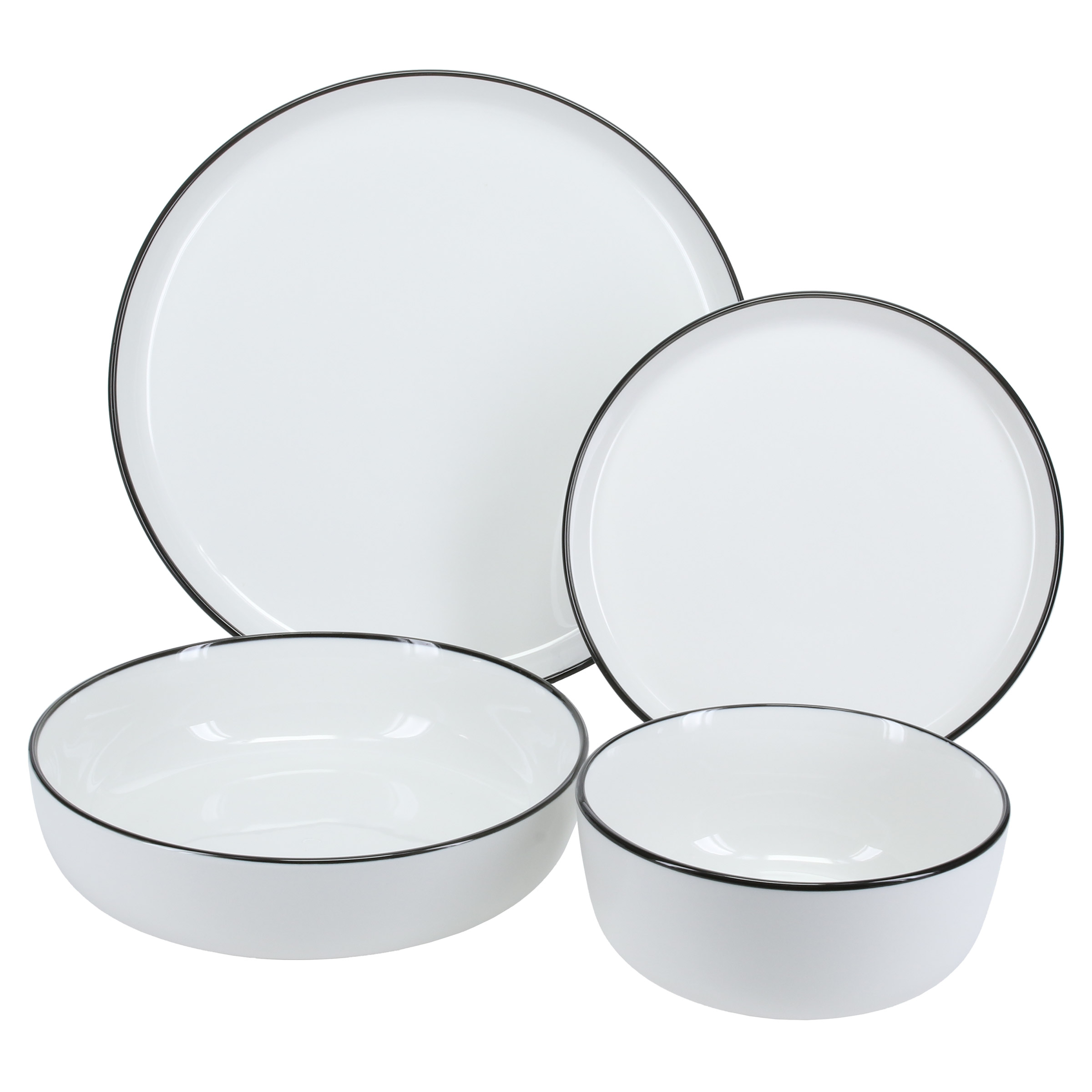 BIA Cordon Bleu Silhouette 16-piece Dinnerware Set | Costco