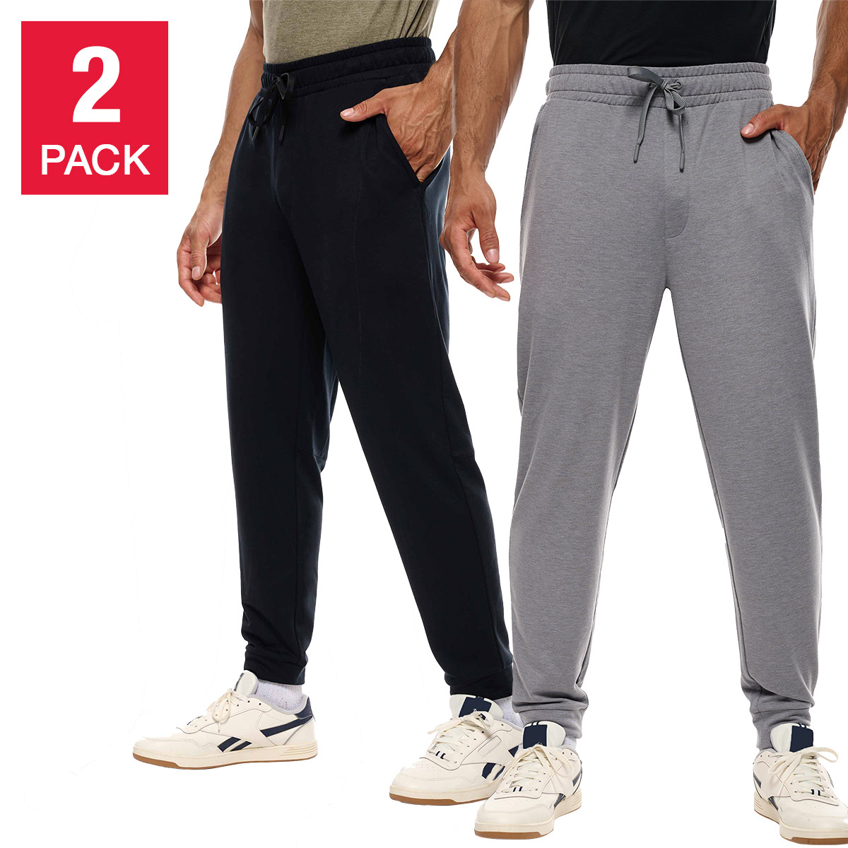 Lolë Men’s Lounge Jogger Pant, 2-pack