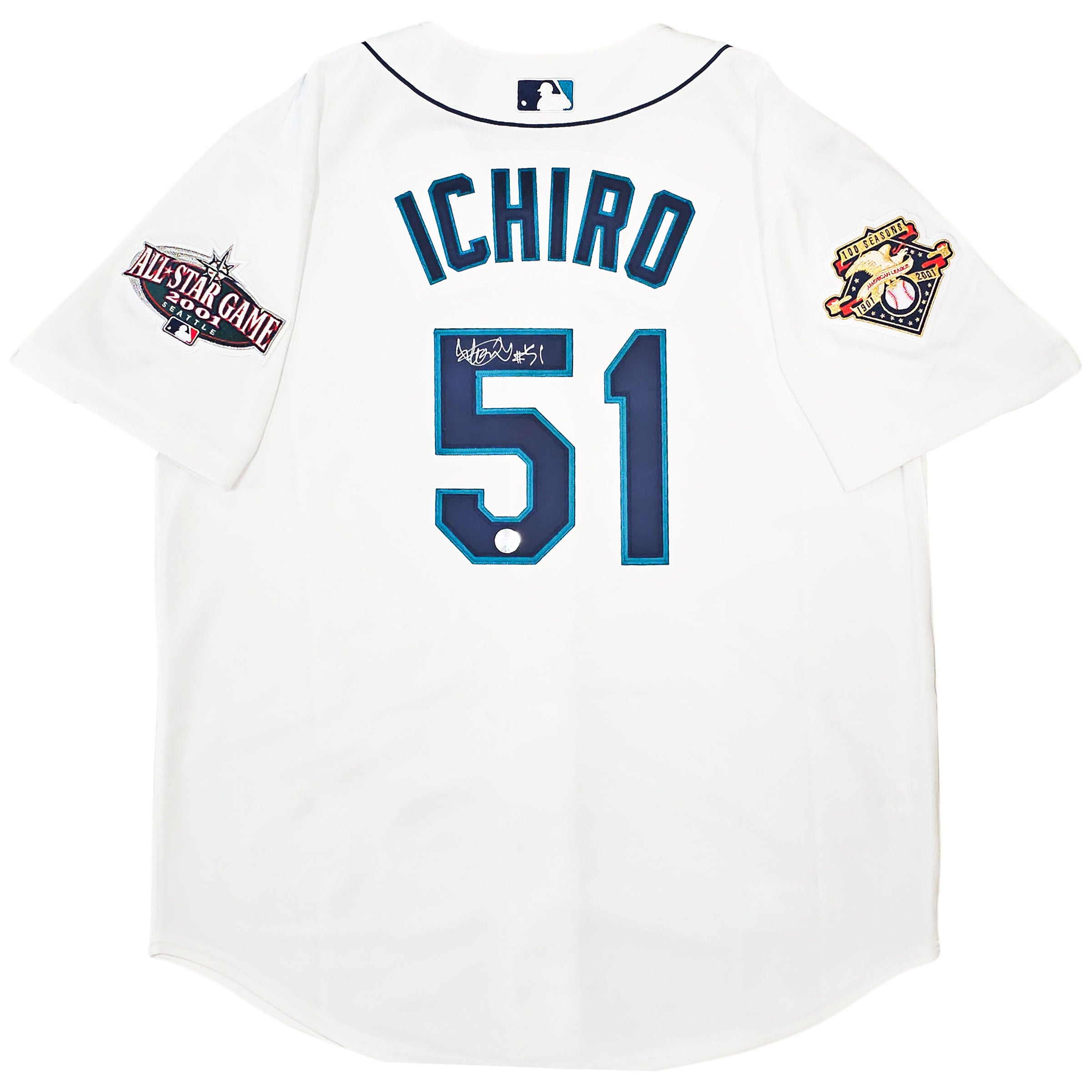 Ichiro Suzuki Autographed Seattle Mariners White Authentic