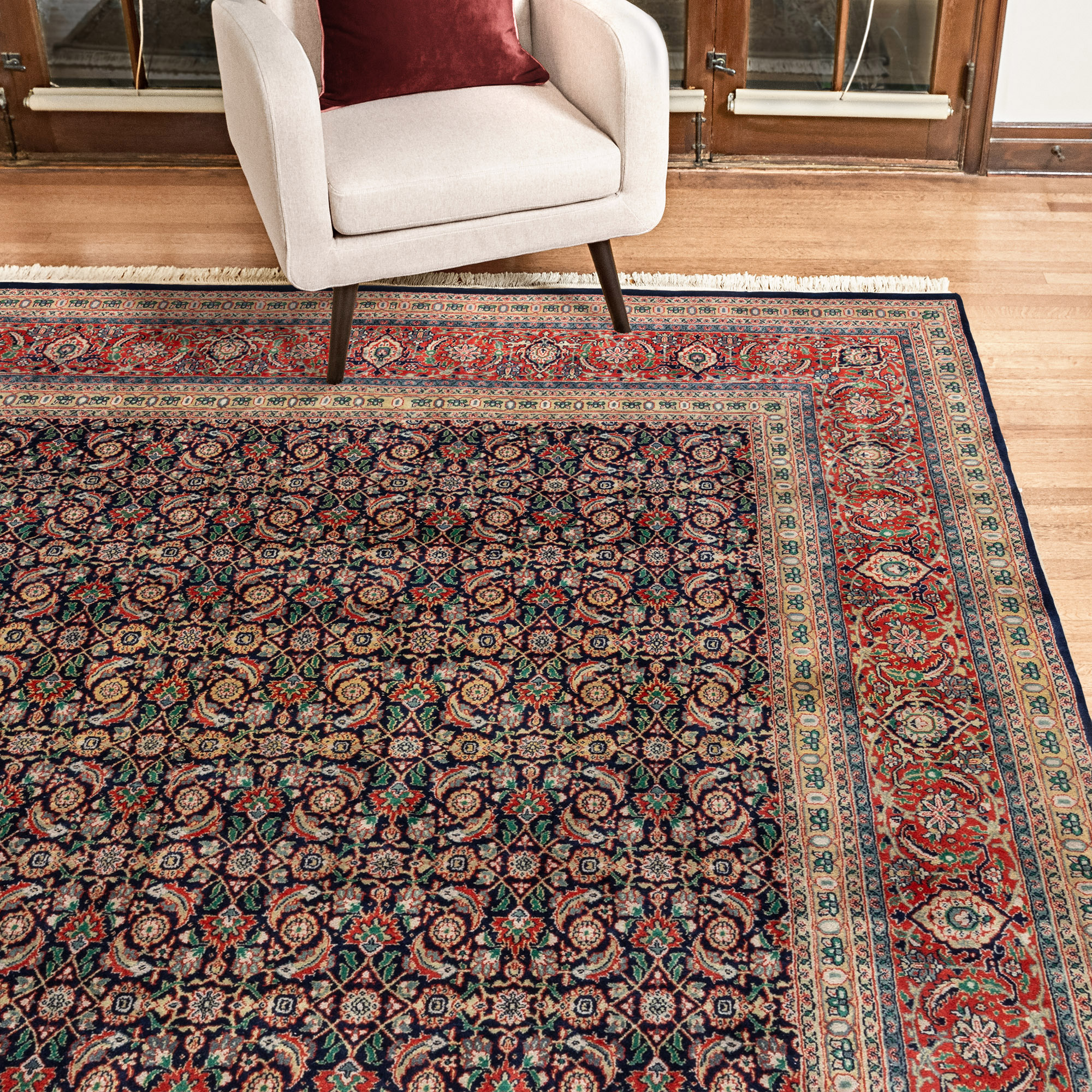 Chatsworth Hand Knotted Rug Collection, Herati | Costco