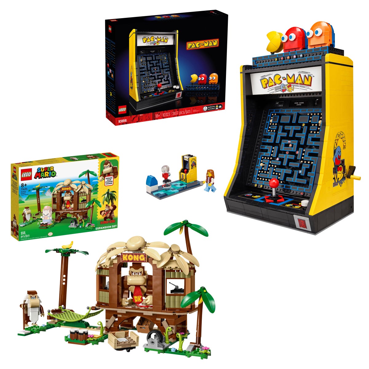 LEGO PAC-MAN Arcade and Donkey Kong's Tree House Bundle | Costco LEGO PAC-MAN Arcade and Donkey Kong's Tree House Bundle | Costco