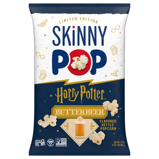 SKINNYPOP BUTTERBEER POPCORN 1.06LBS