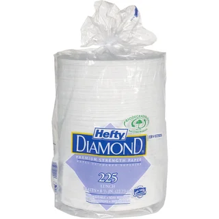 Hefty Diamond Lunch Plates, 225-count