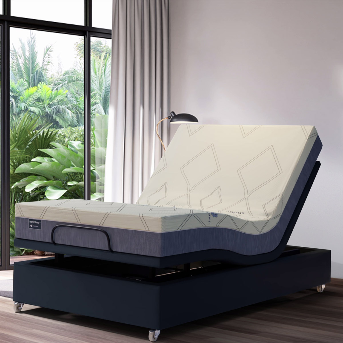 NSC Medical NanoSleep Adjustable Bed and Mattress System | Costco