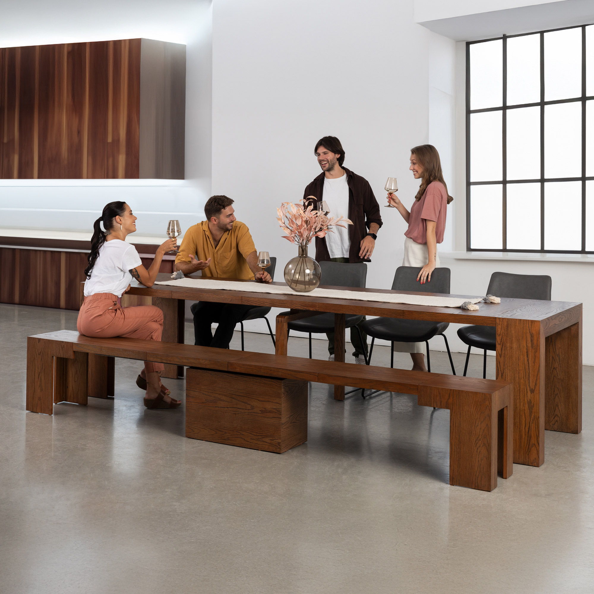 Transformer Table with Bench | Costco