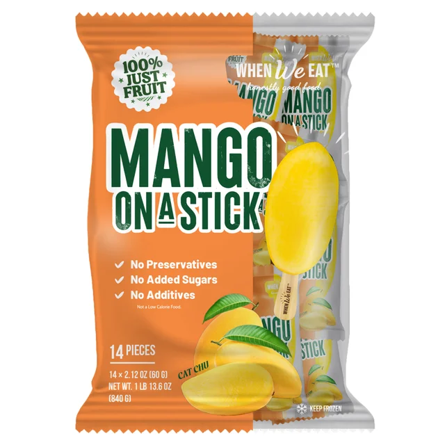 WHEN WE EAT MANGO ON A STICK 14 CT