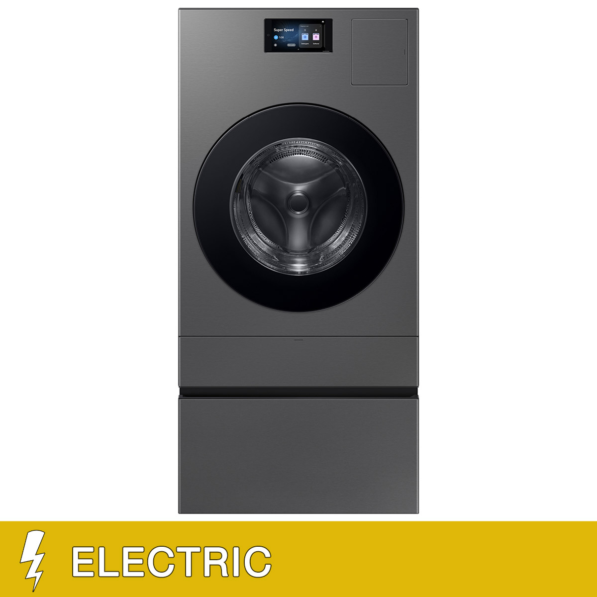 Samsung Bespoke VENTED AI Laundry Combo All-in-One 5.3 cu ft. Ultra Capacity Washer and Electric Dryer with Storage Pedestal