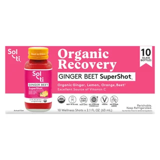 SOLTI ORGANIC GINGER BEET SUPERSHOT 10/2.1 OZ