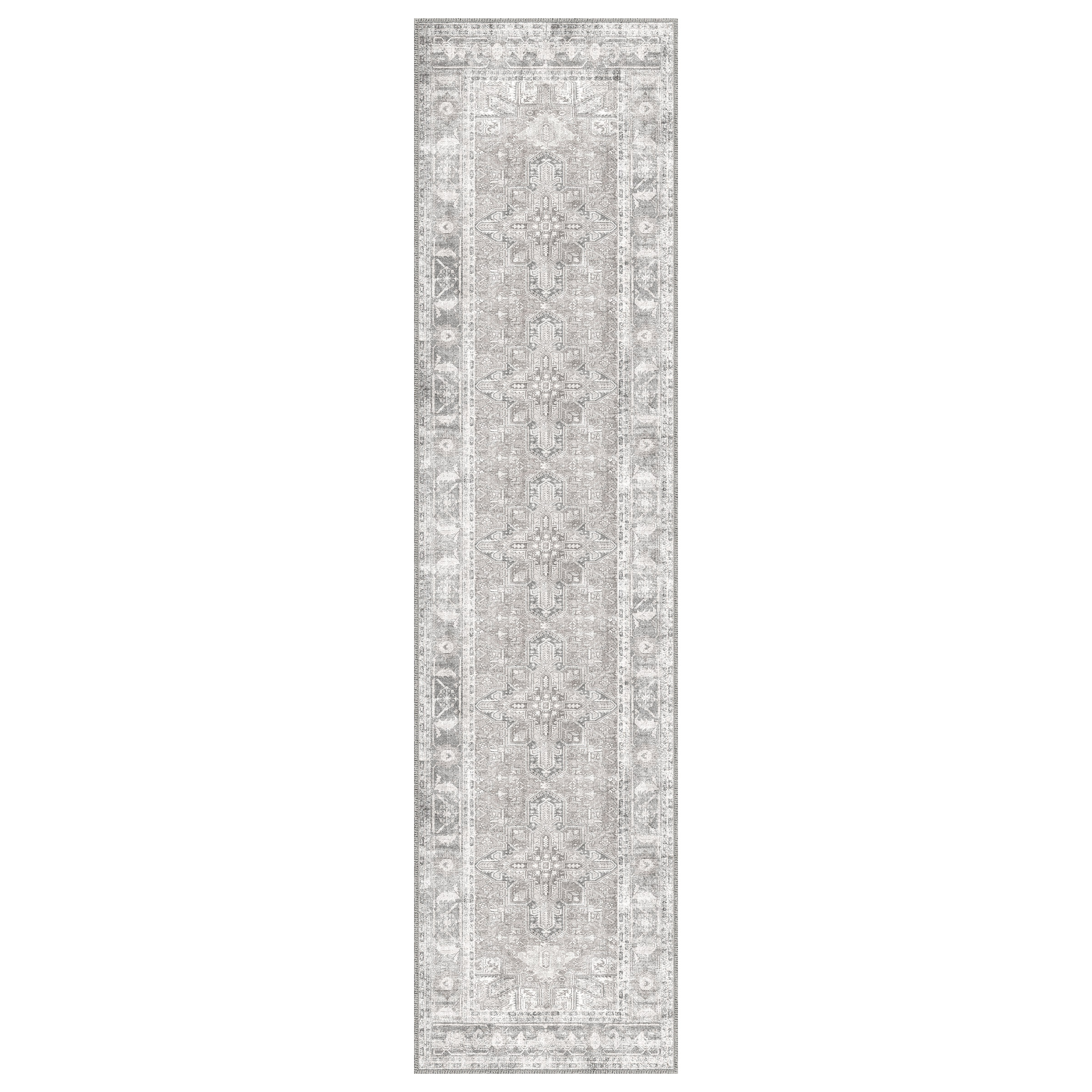 Apache Chenille Runner Rug, Gilbert Gray, 2' x 8' | Costco