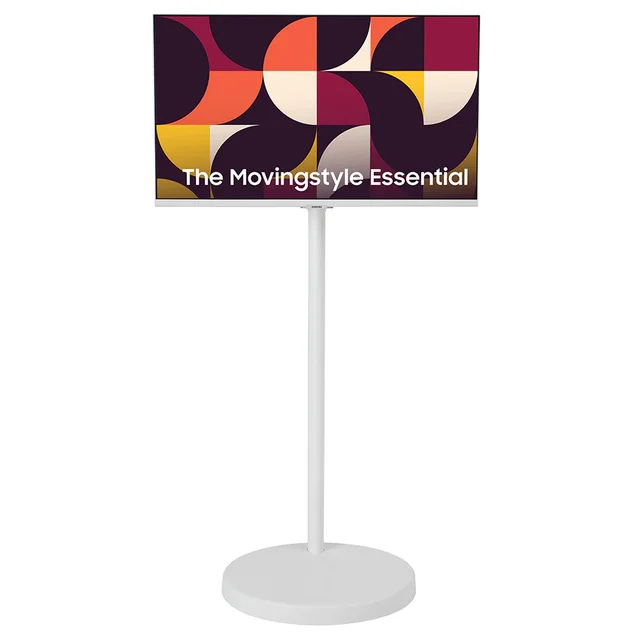 32" Movingstyle M7 – 4K UHD Smart Monitor with Adjustable Rolling Stand