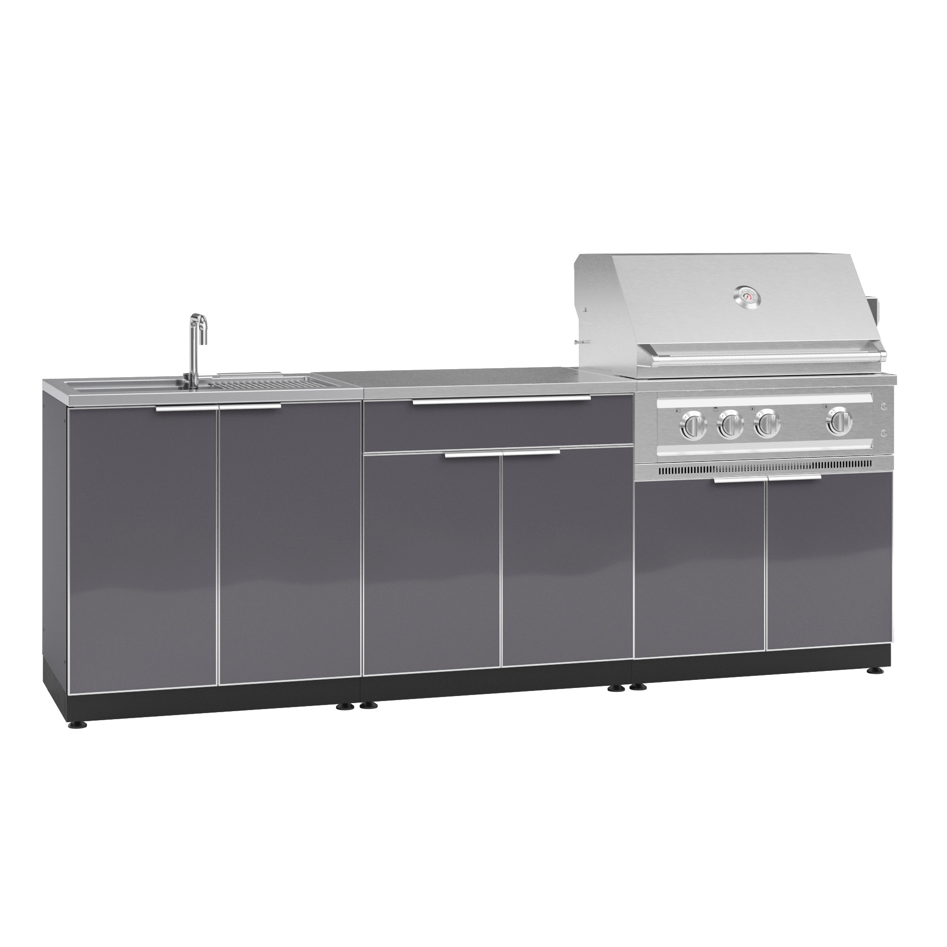 Costco Outdoor Kitchen Components NewAge 66623 | Grove 3 Piece Outdoor