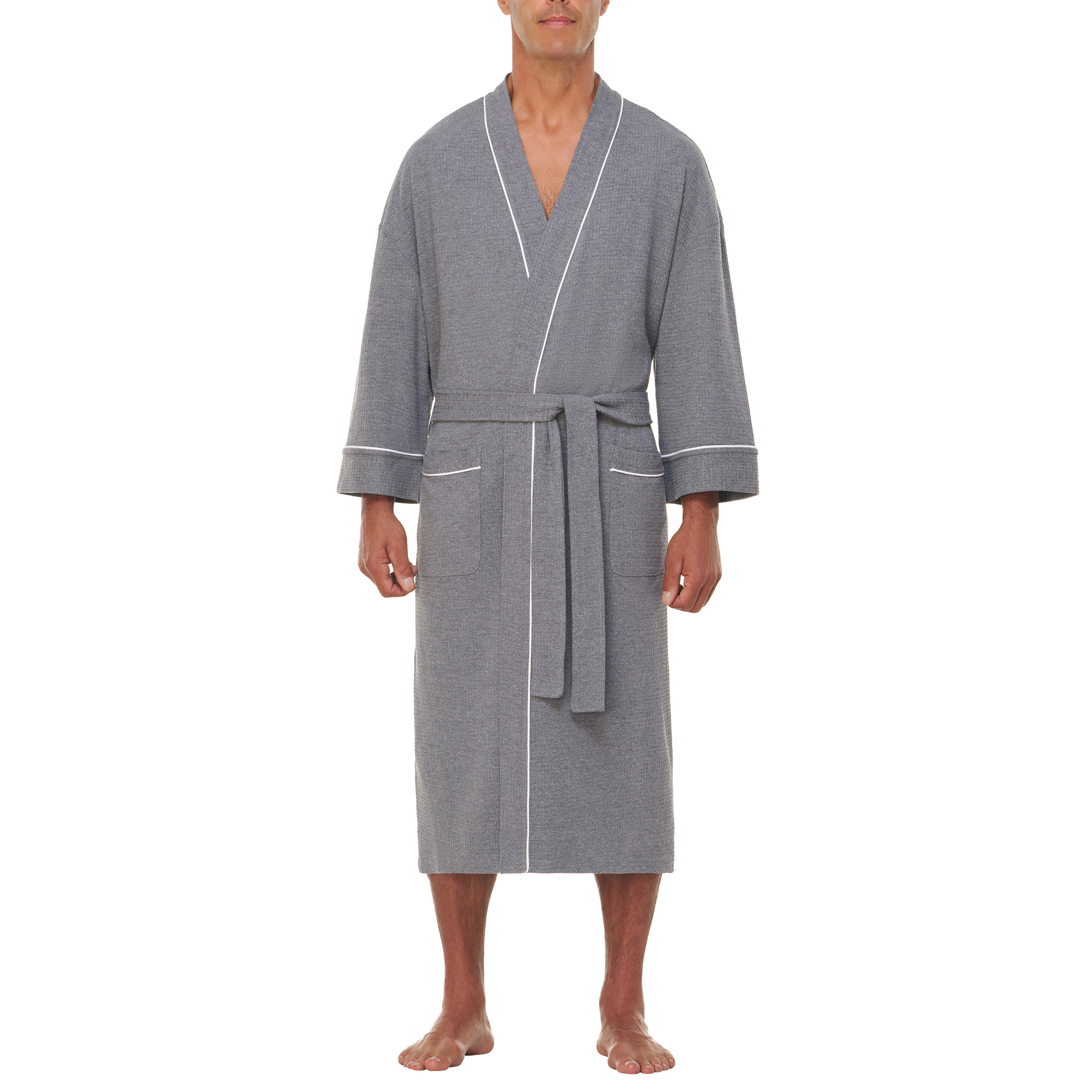 Majestic Men's Waffle Knit Robe | Costco