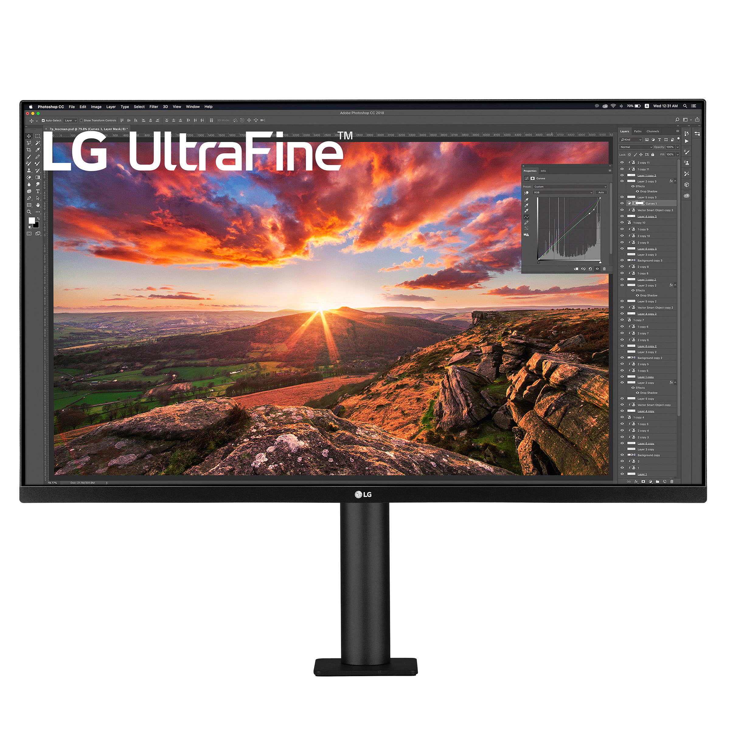 LG UltraFine 31,5 in. UHD 4K Monitor (3840 x 2160)
