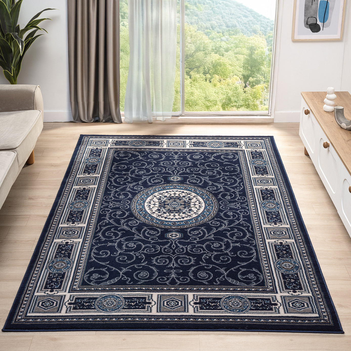 Segma Monaco Collection Indoor Area Rug