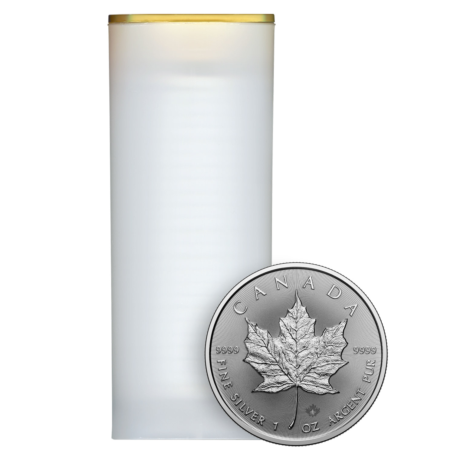 25 x 1 oz 2026 Canadian Maple Leaf Silver Coins