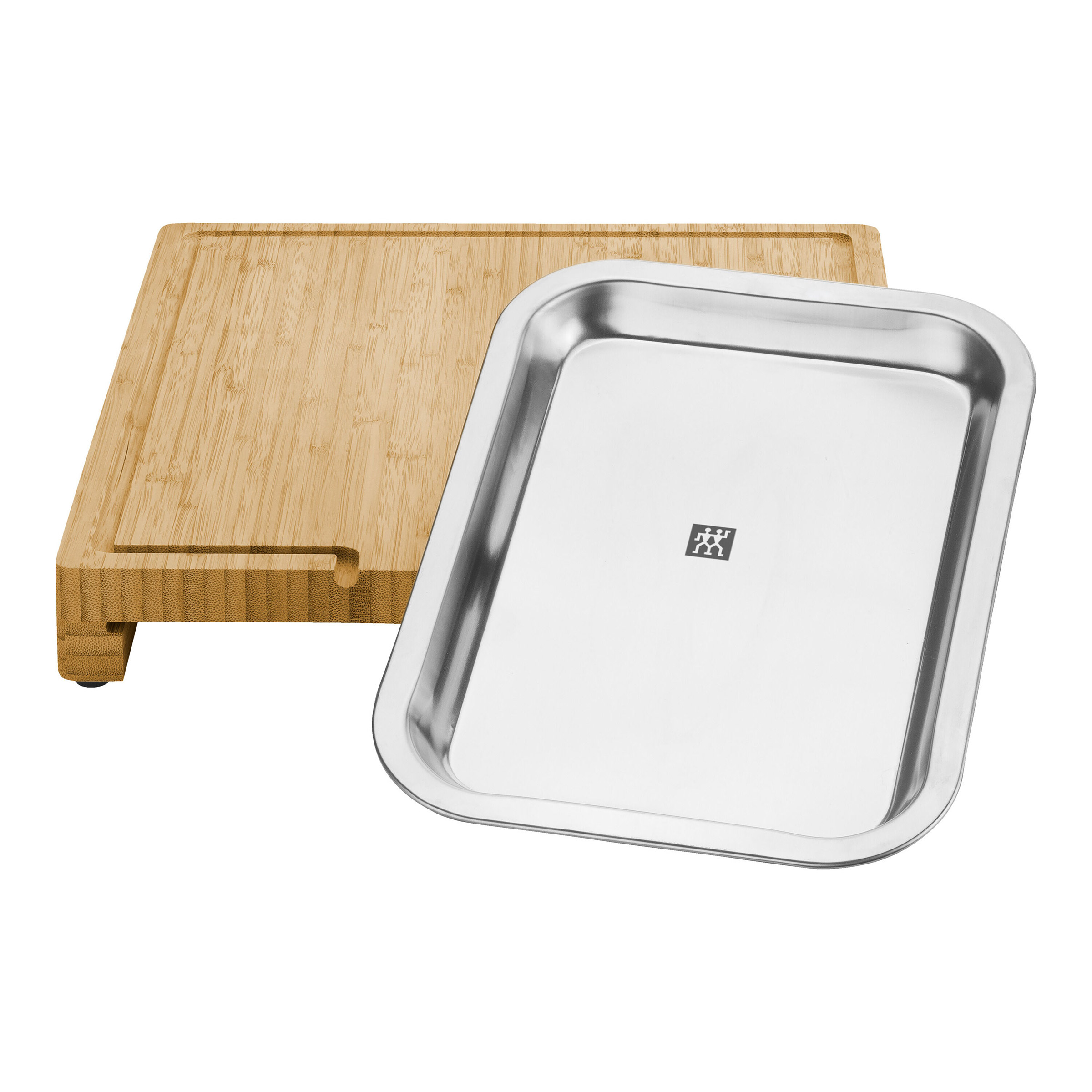 Zwilling Bamboo Cutting Board With Drip Tray | Costco