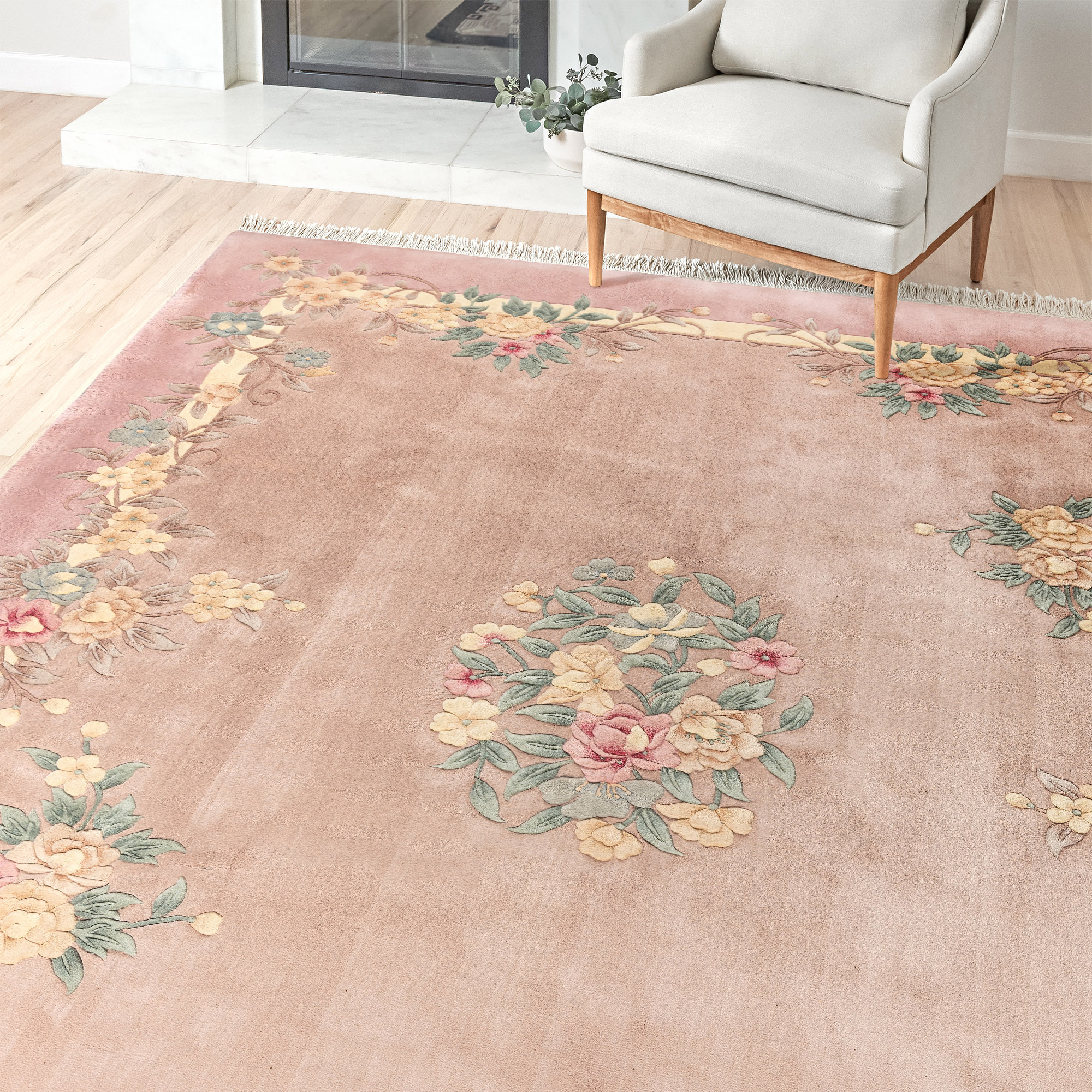 Pagoda Hand Knotted Rug Collection, Seine | Costco