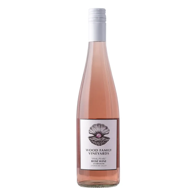 WOOD FAMILY VINEYARDS PINK PEARL ROSE LIVERMORE 750ML