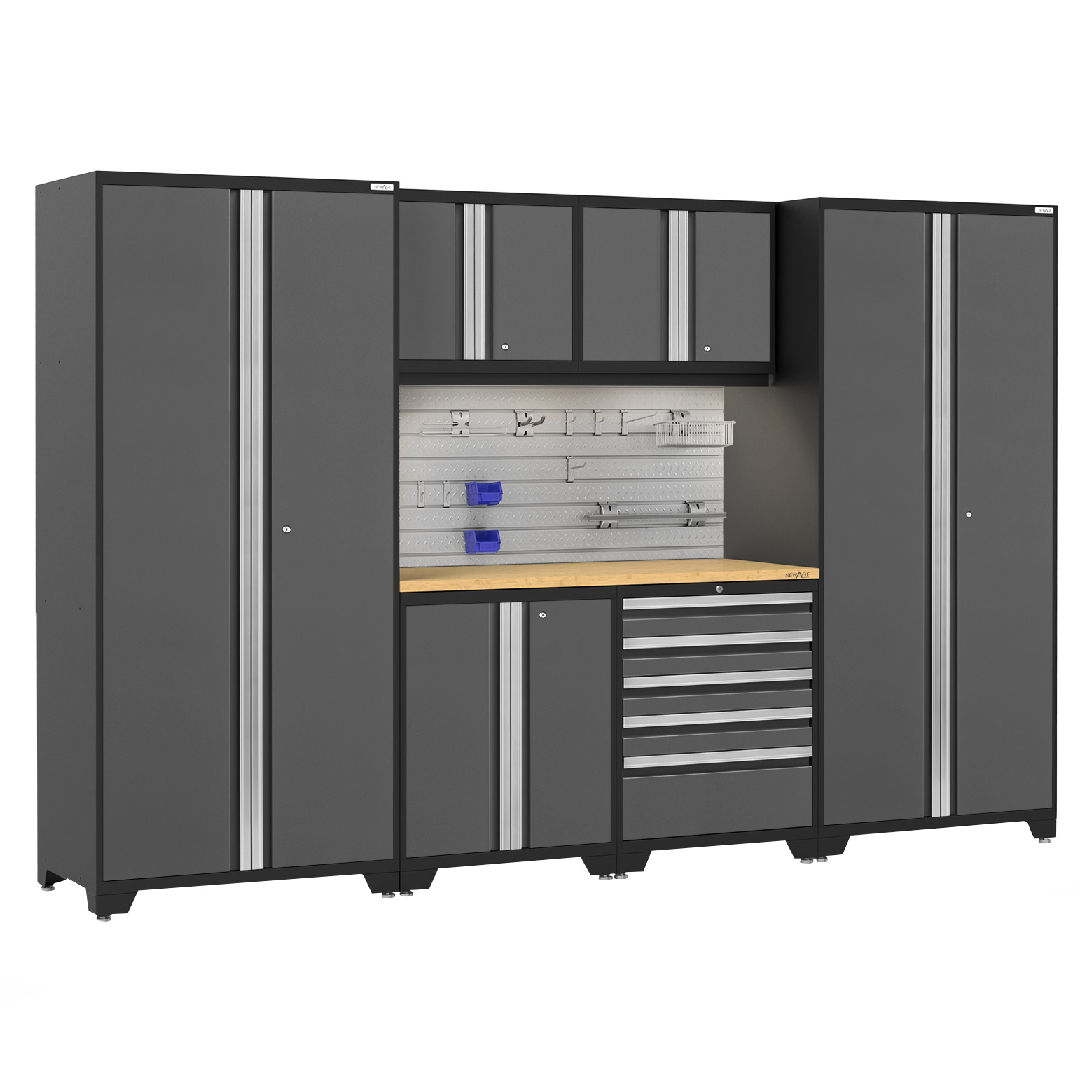 NewAge Products Pro 3.0 Series Storage Cabinet 7-piece Set | Costco