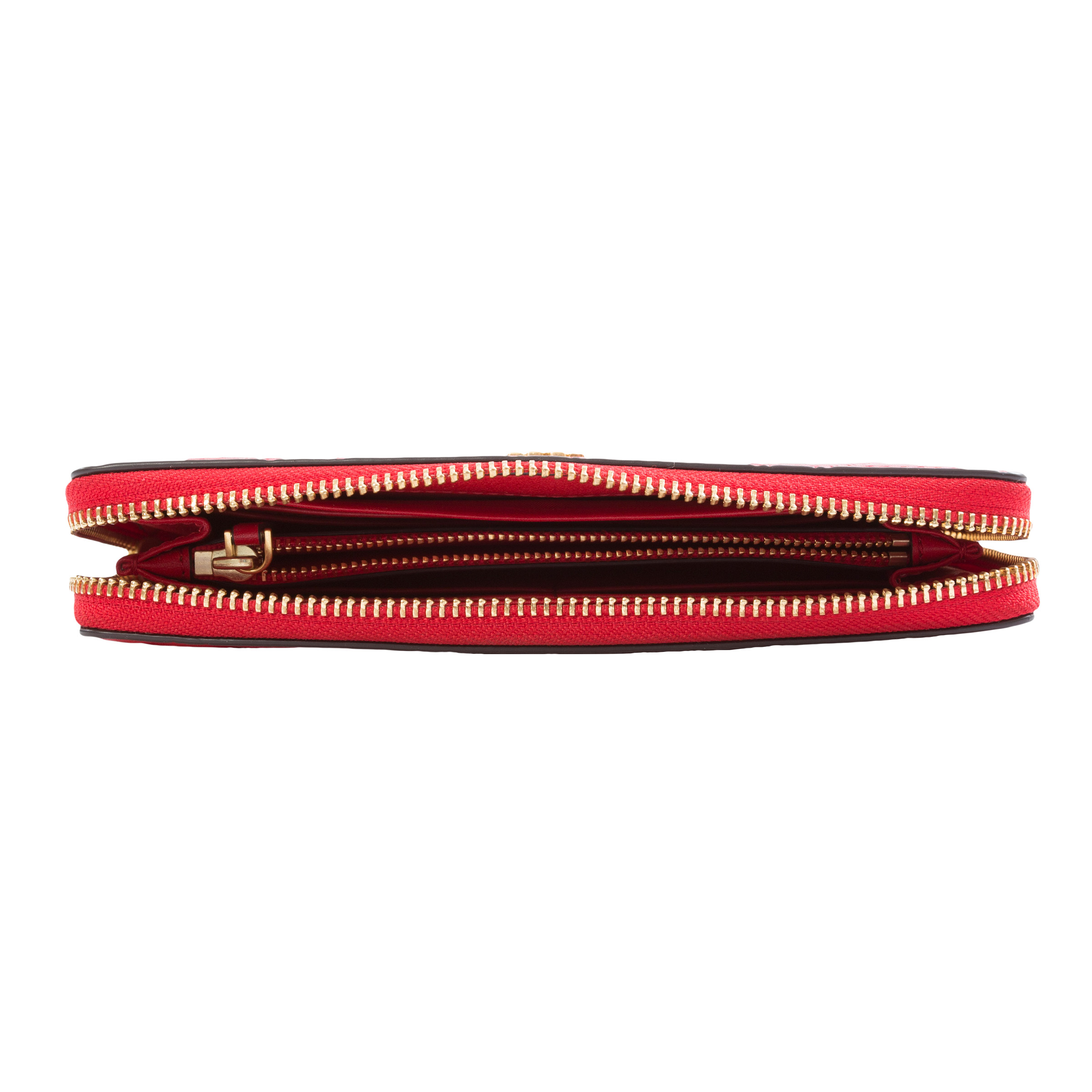 Tory Burch Georgia Zip Wallet, Red | Costco