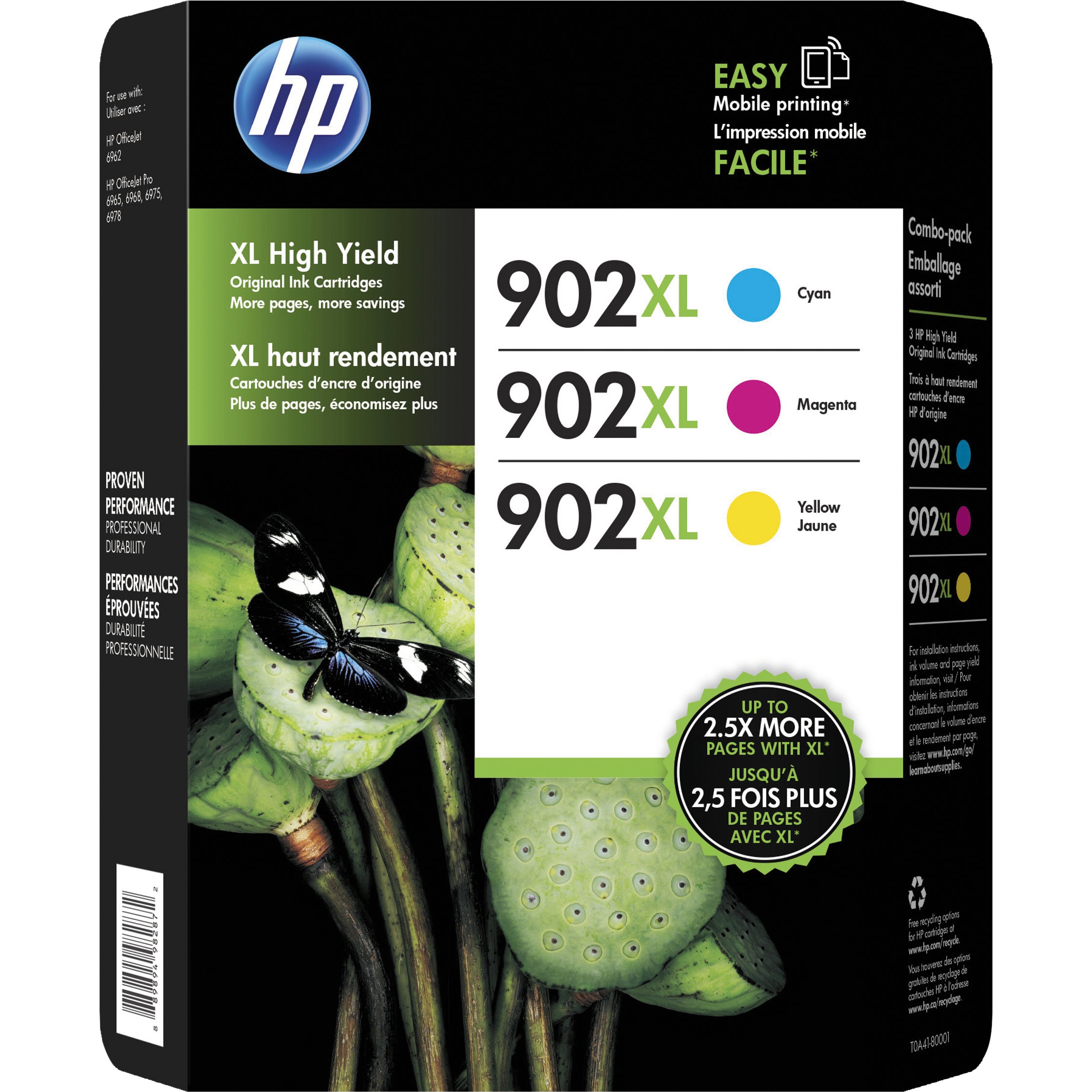 ゴローニャ HP100 ダグトリオ HP70 2枚セット HP 902XL Ink Cartridge, High Yield, Cyan/Magenta/Yellow, 3 pk | Costco