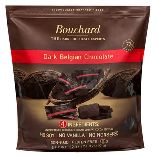 Bouchard Belgian Dark Chocolate, 32 oz