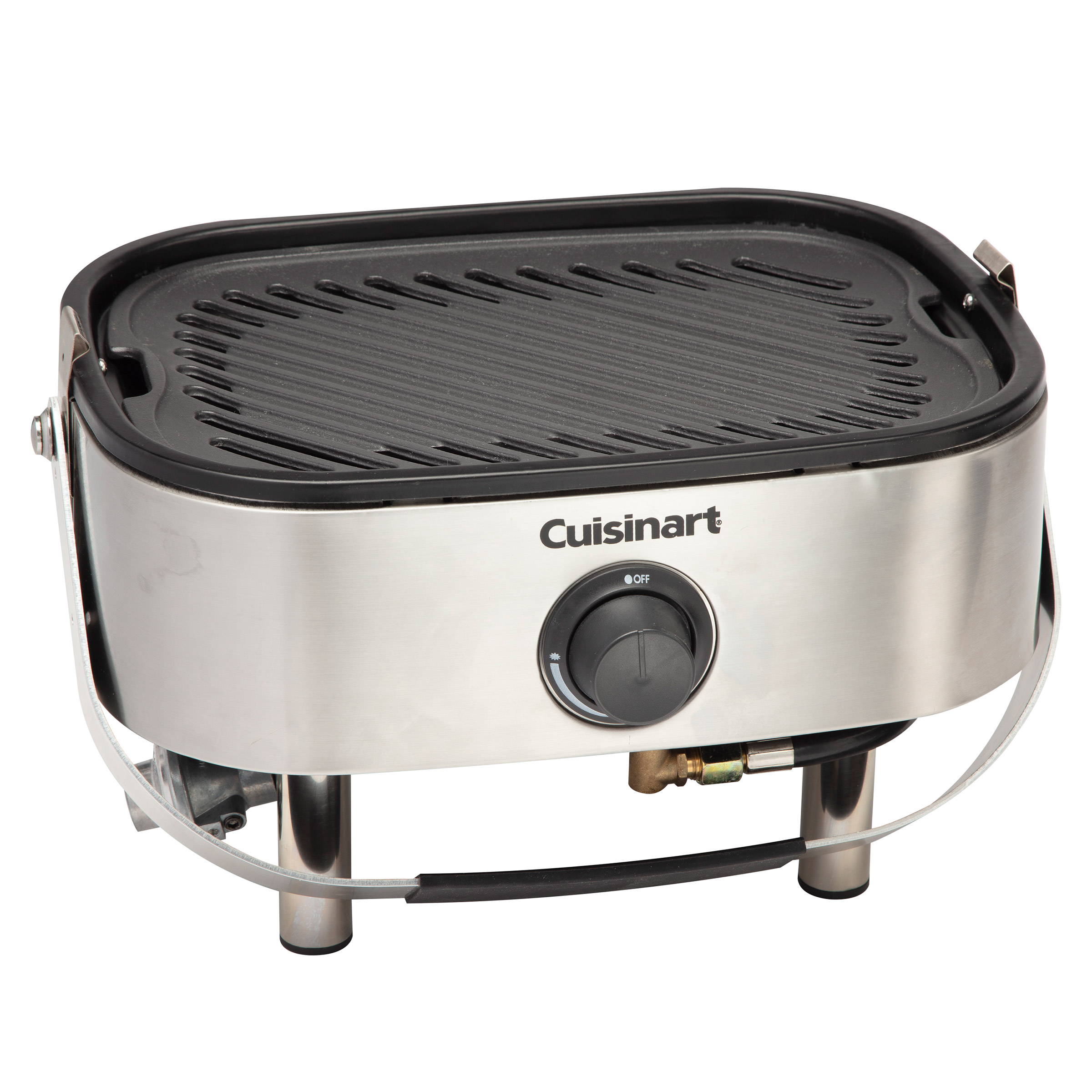Cuisinart Venture Portable Stainless Steel Gas Grill with Storage Tote