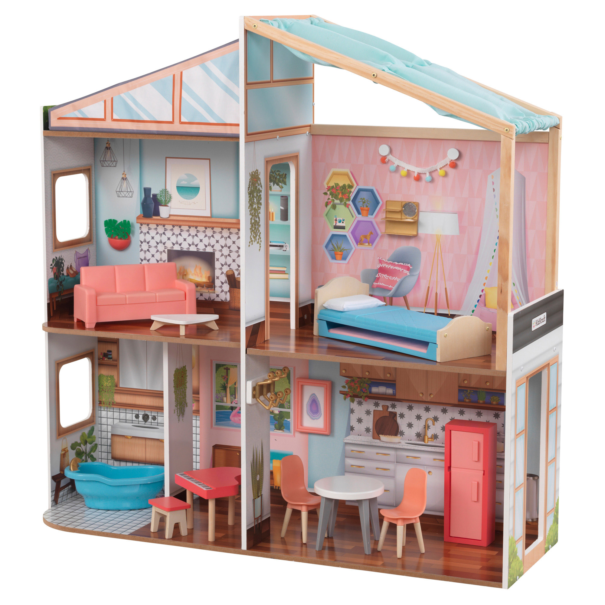 Designed by Me: Magnetic Makeover Dollhouse