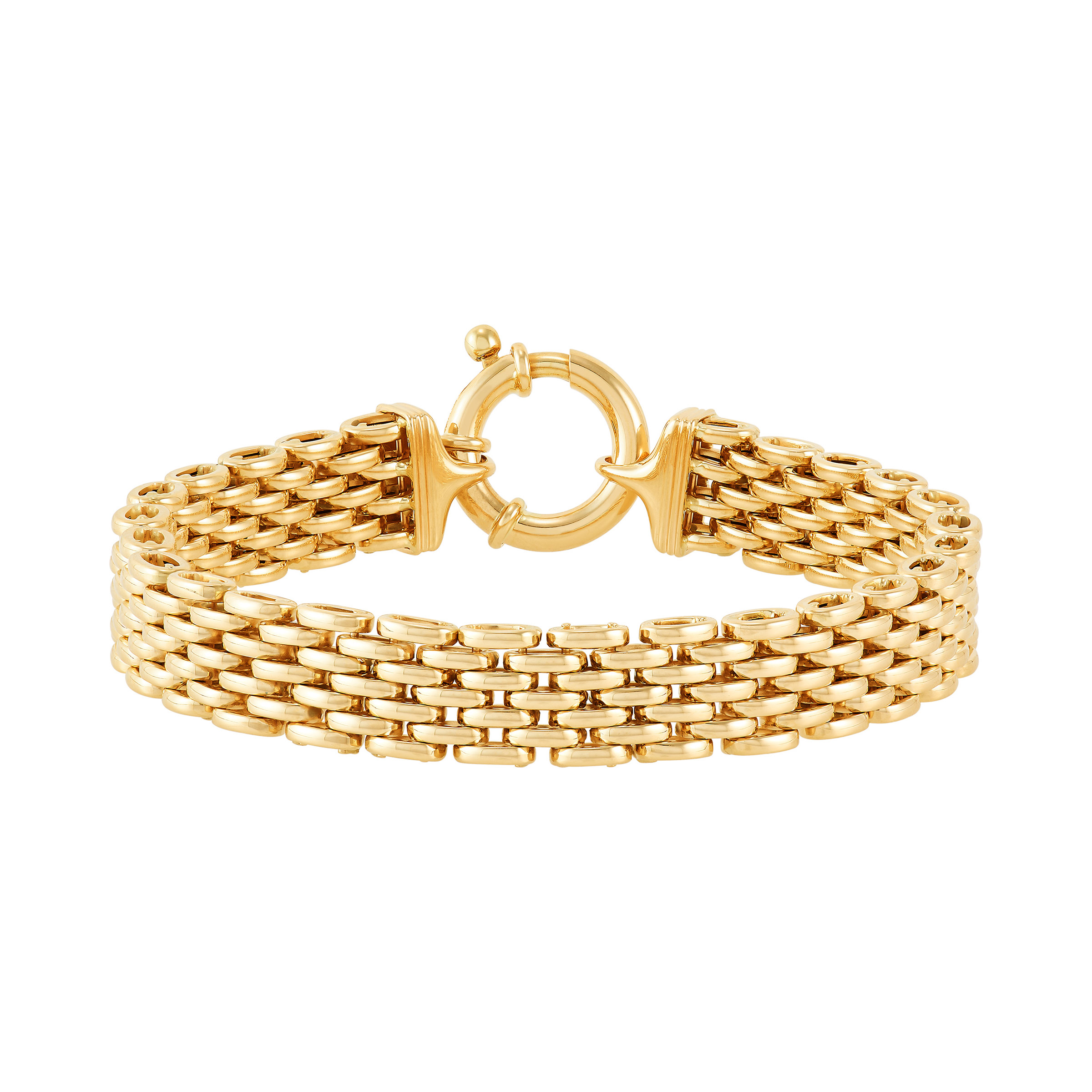14kt Yellow Gold Panther Bracelet