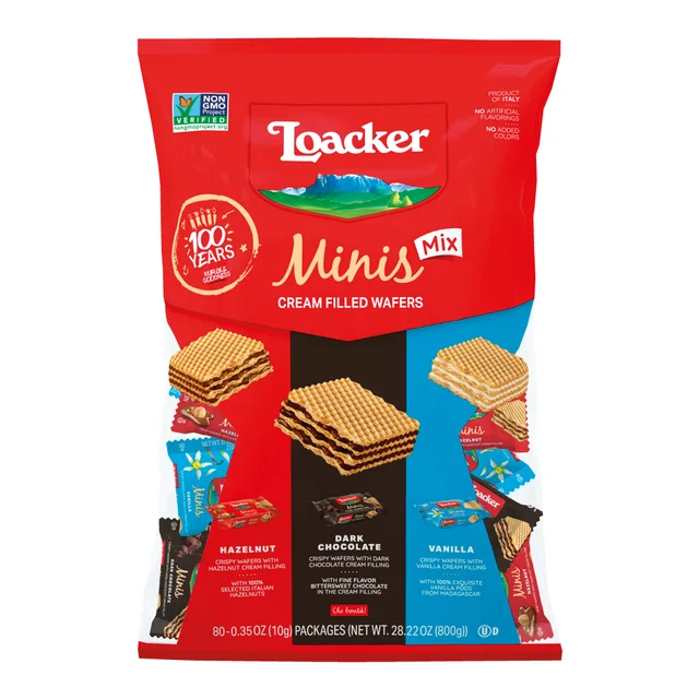 LOACKER MINI WAFER COOKIES 28.22 OZ