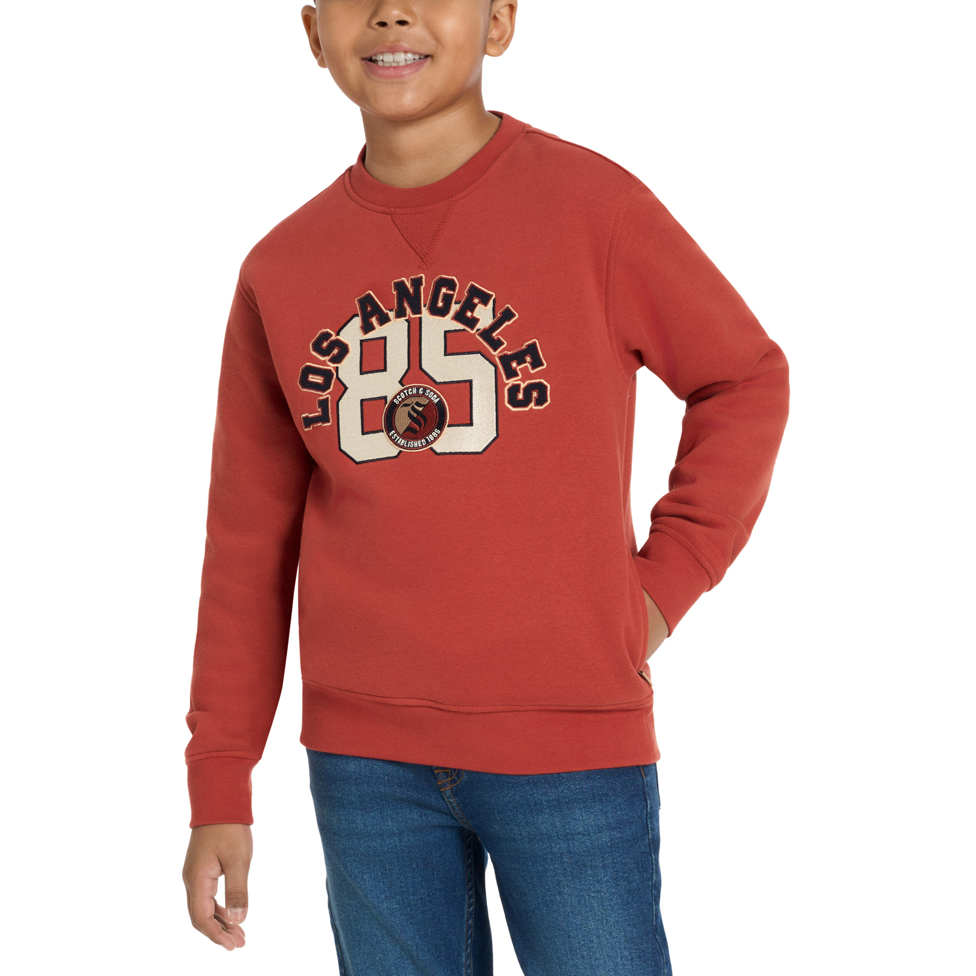 Scotch & Soda Youth City Crew Neck Sweater