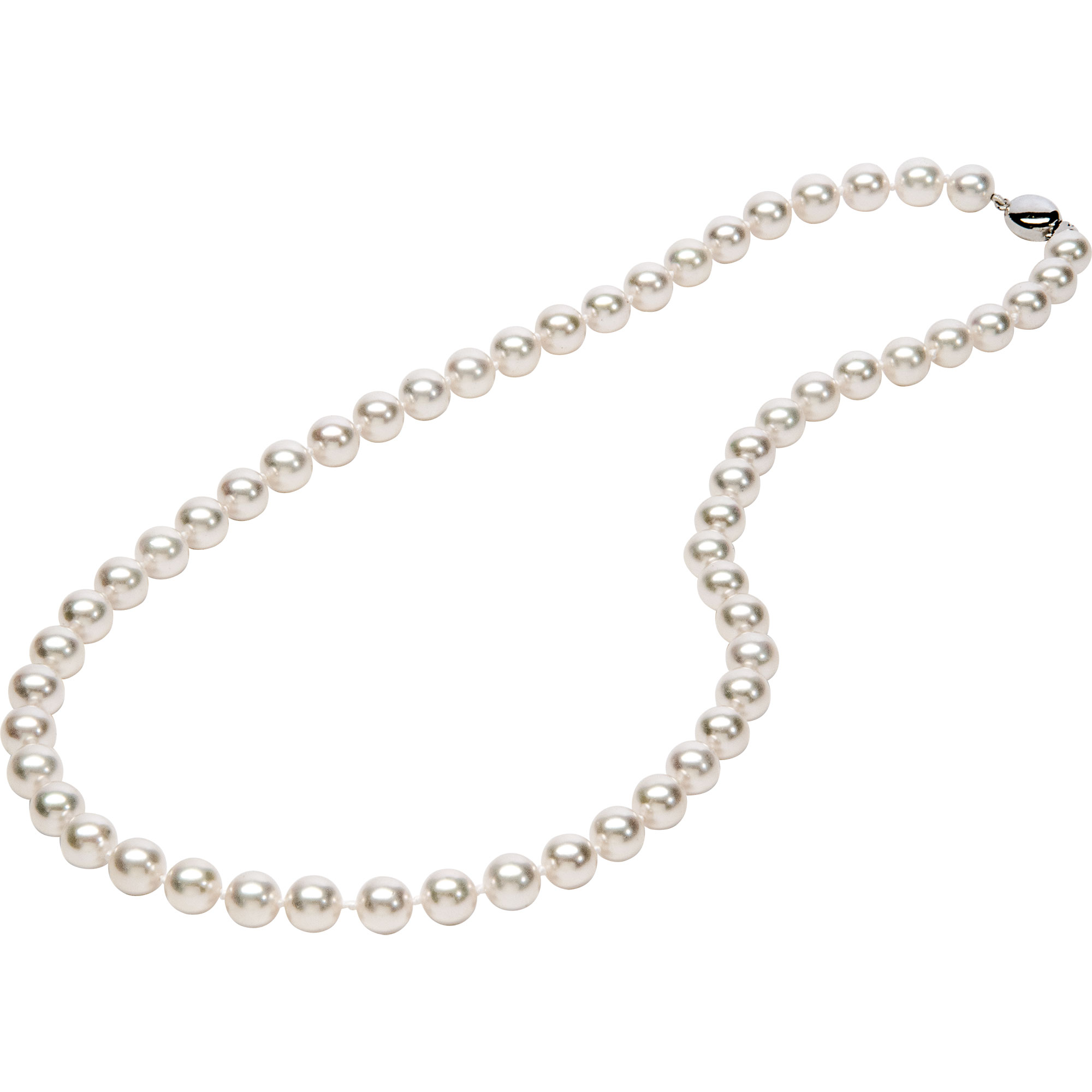 7 - 7.5 mm Cultured Akoya Pearl Necklace 