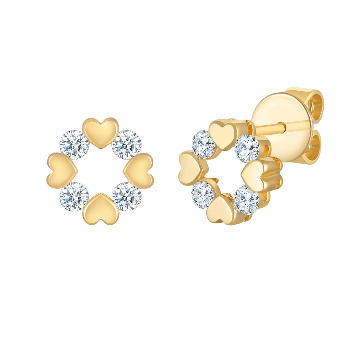 Round Brilliant 0.30 ctw VS2 Clarity, I Color Diamond 14kt Round Brilliant 0.30 ctw VS2 Clarity, I Color Diamond 14kt