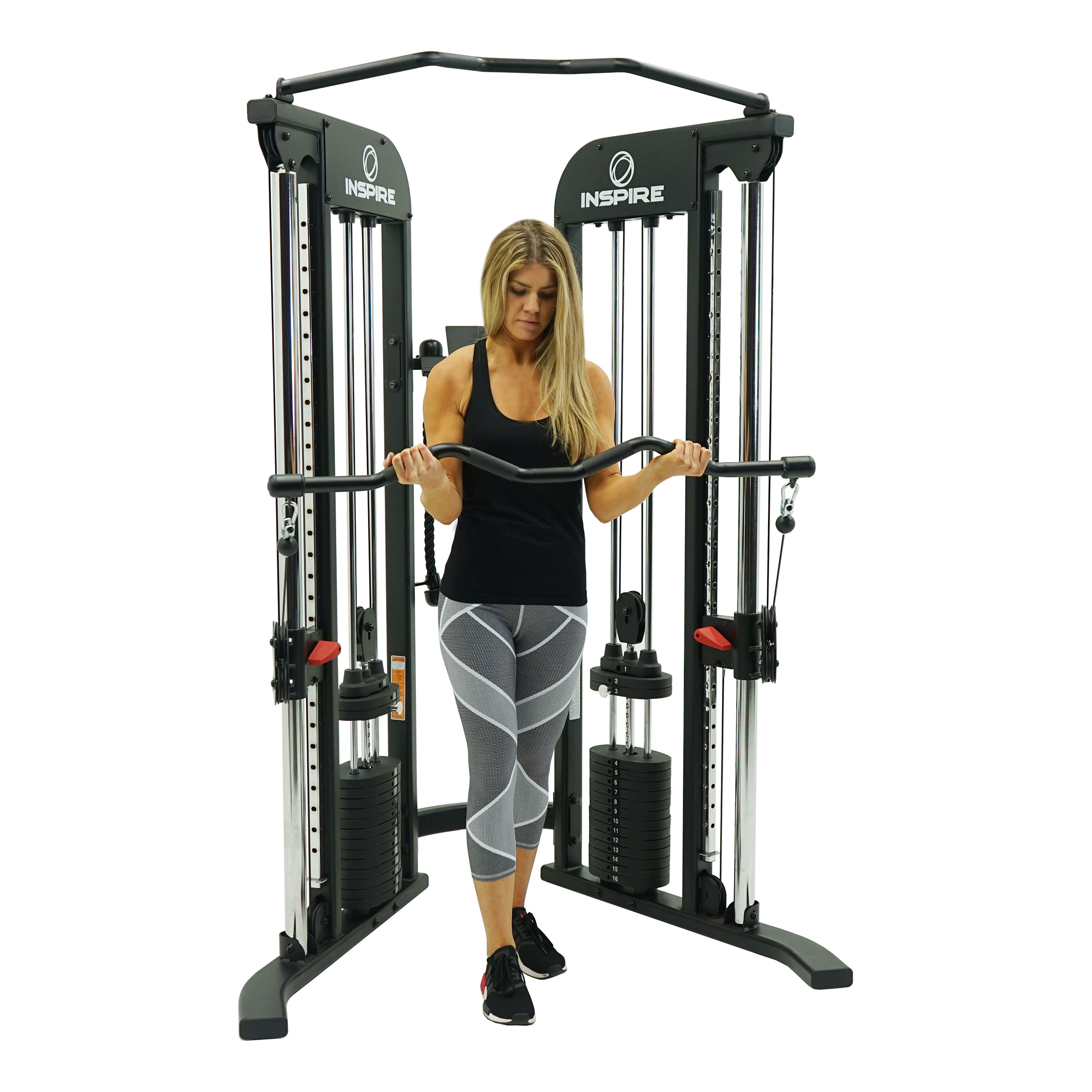Inspire Fitness FTX Functional Trainer with Folding Bench and 1