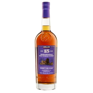 KIRKLAND SIGNATURE 15Y SINGLE MALT SCOTCH SCOTLAND 750ML