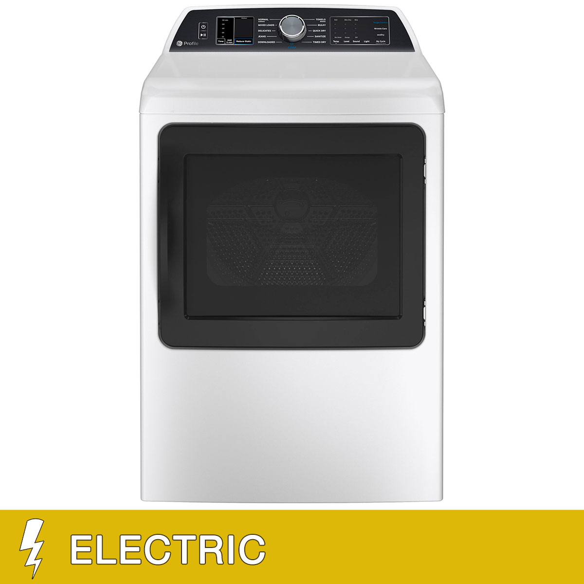 GE Profile 7.4 cu. ft.Smart ELECTRIC Dryer with Sensor Dry  Steam and Sanitize  WiFi