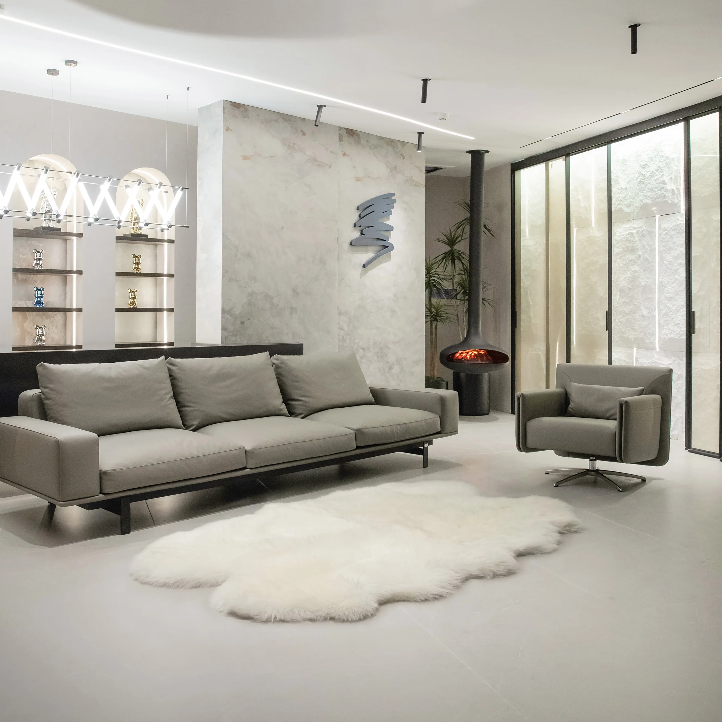 Windward Sheepskin Rug, 43