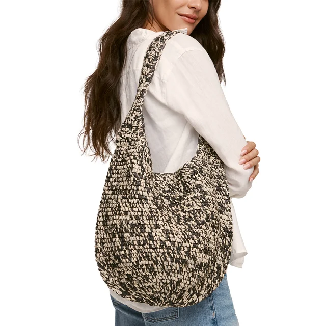 BANANA REPUBLIC RAFFIA TOTE BAG