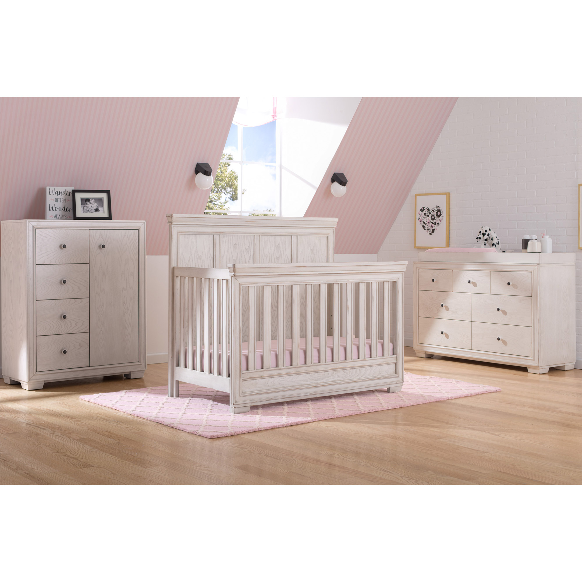 ●専用●The Wannadies&Cribs&Coral 3枚セット Simmons Kids Ashton 3-piece Crib Nursery Furniture Set | Costco