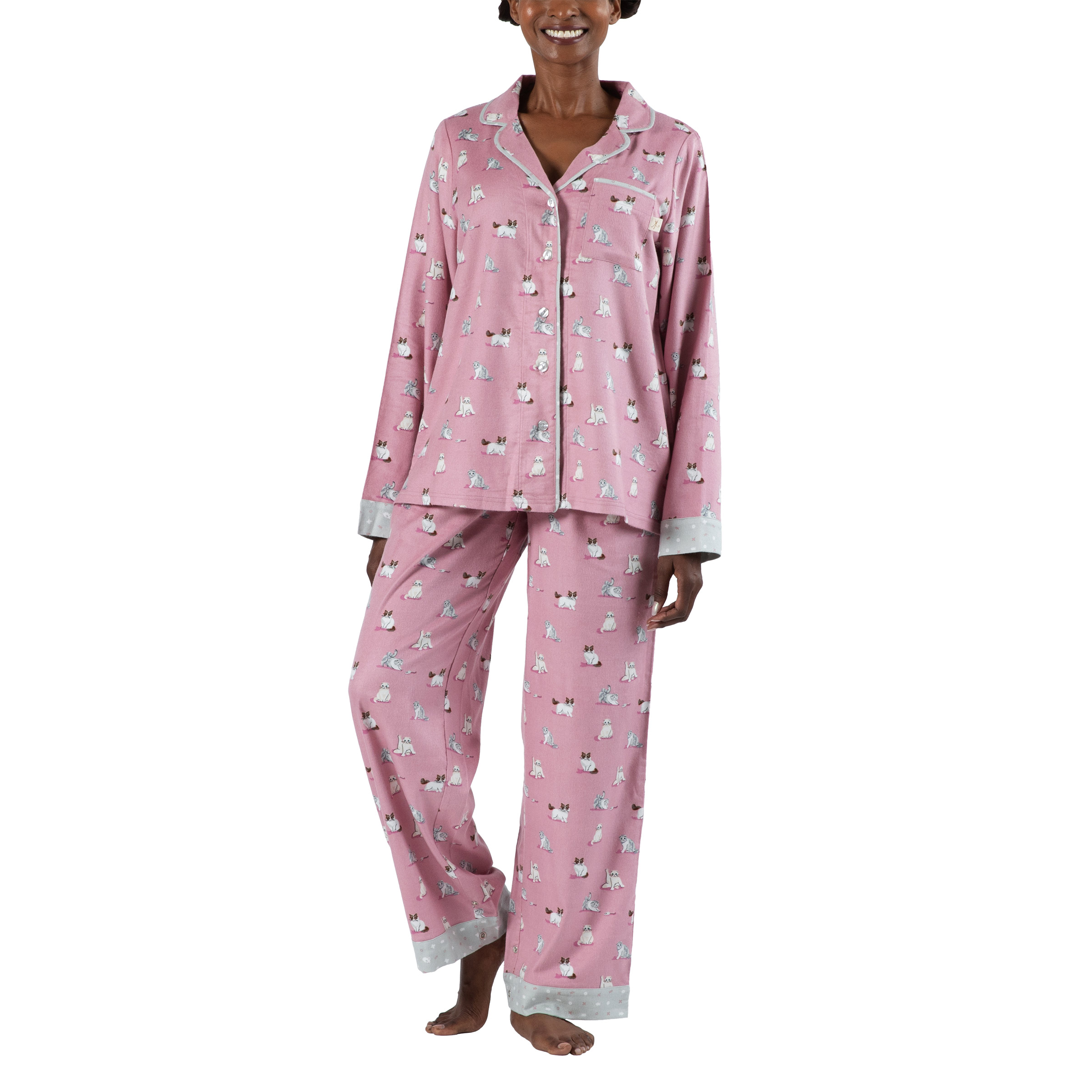 Womens Pink Pajama Sets