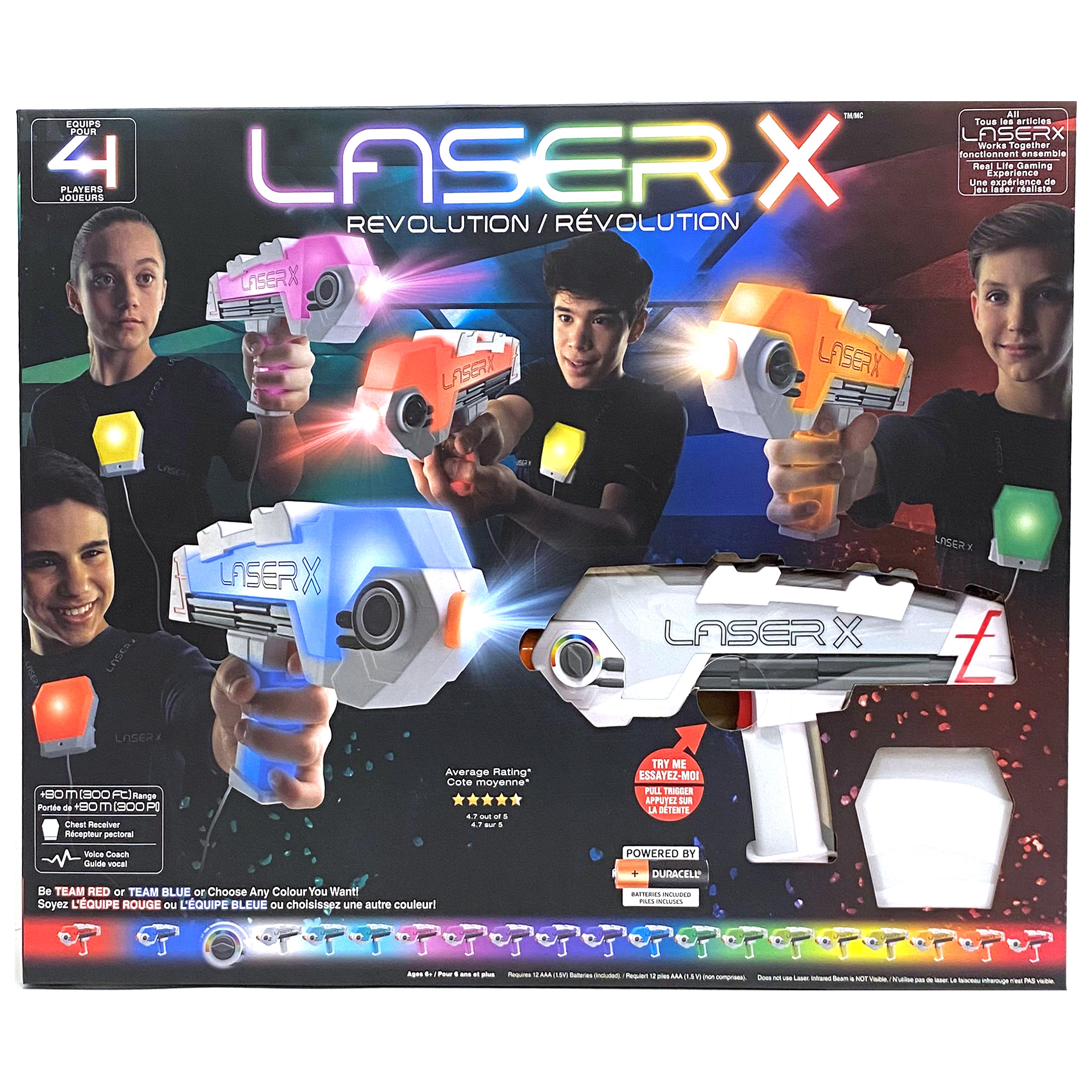 Laser X Revolution 4-pack 