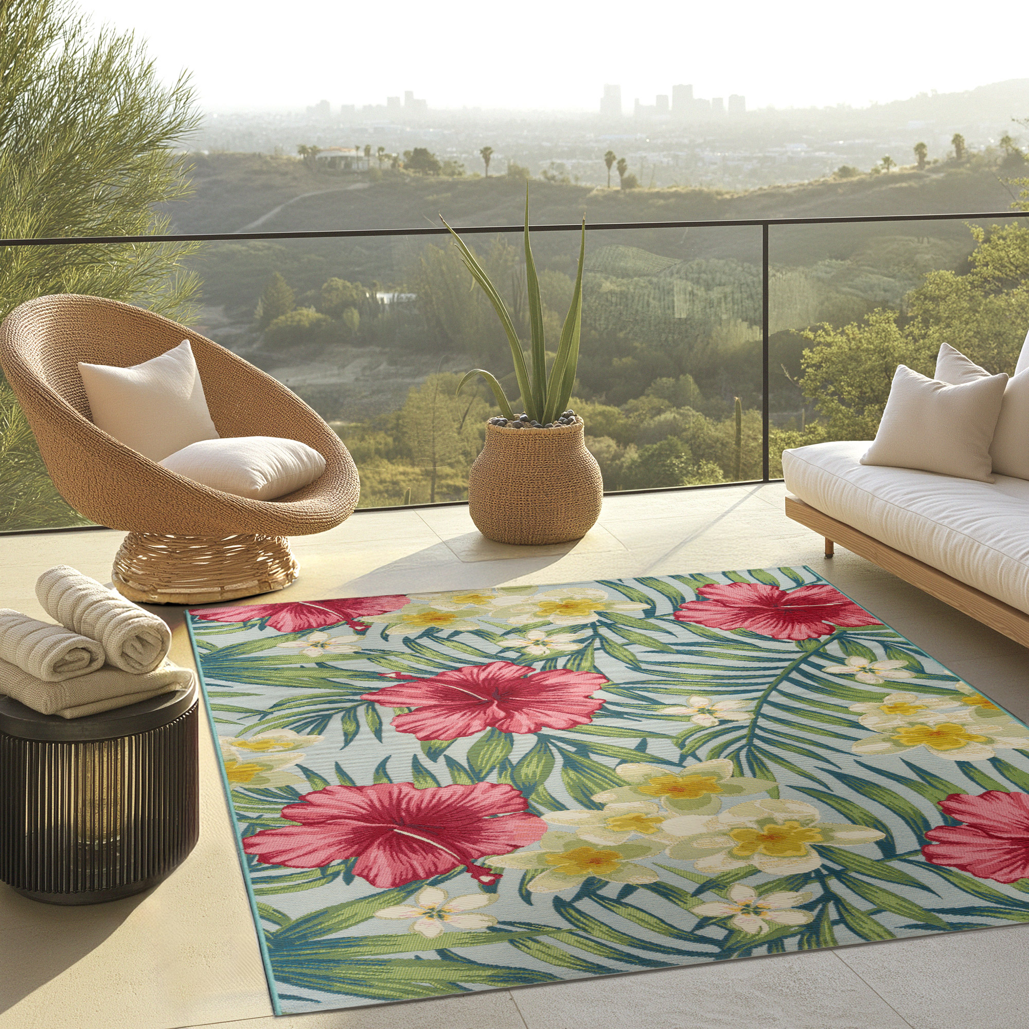 Fresco Indoor/Outdoor Rug Collection  Nalani