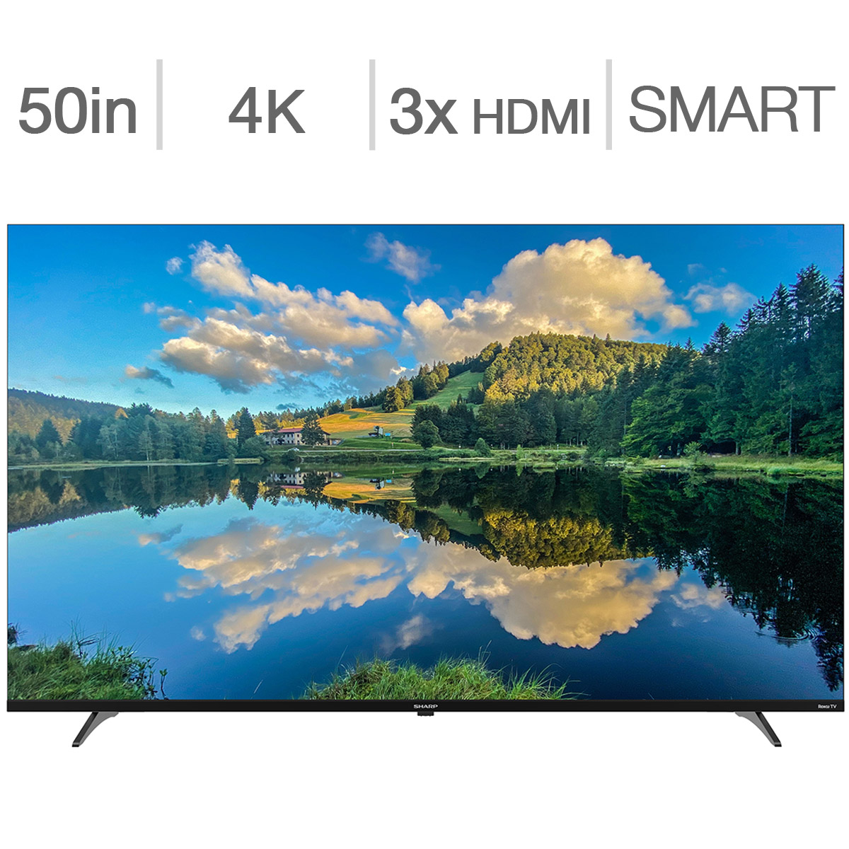 Sharp 50" Class - 4T-UR Series - 4K UHD TV