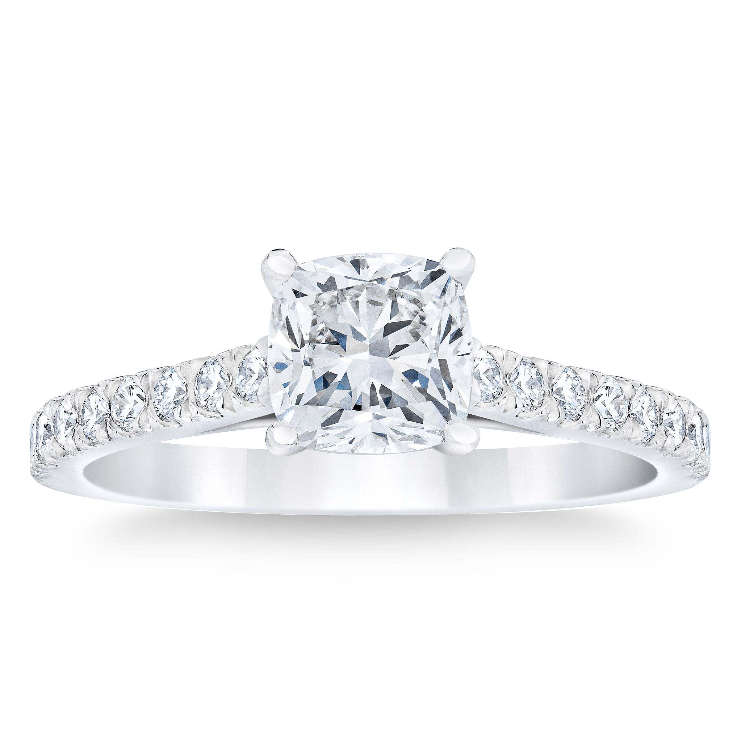Cushion Cut Diamond “Sophia” Ring (1.30 ctw)
