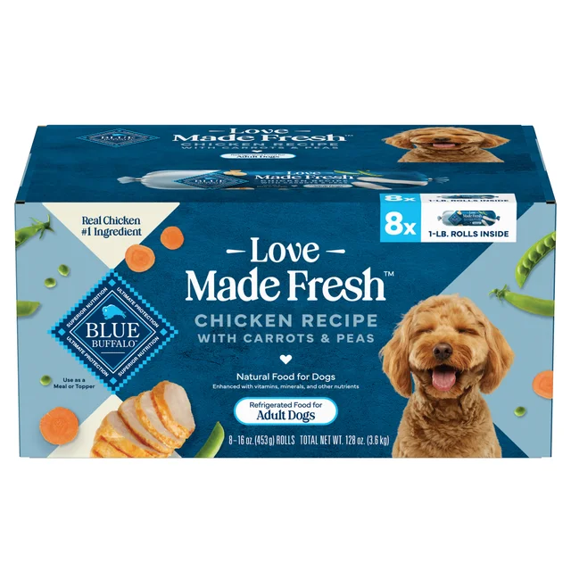 LOVE MADE FRESH CHICKEN RECIPE ROLLS 8/1 LB ROLLS