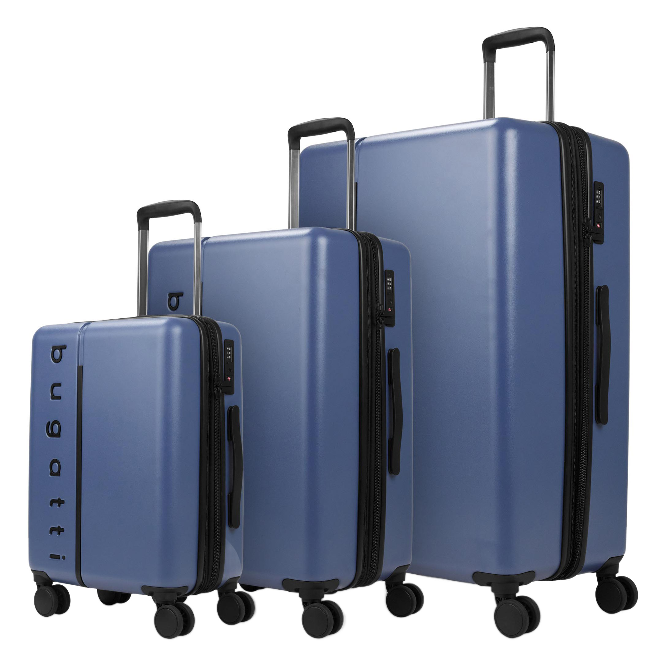 Bugatti - Mumbai  3-piece Hard Luggage Set