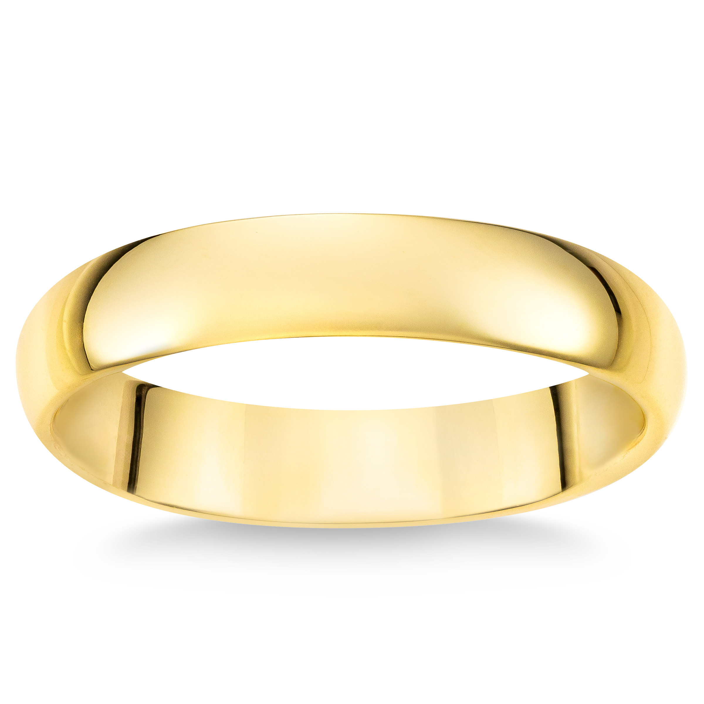 4mm Comfort Fit Wedding Band