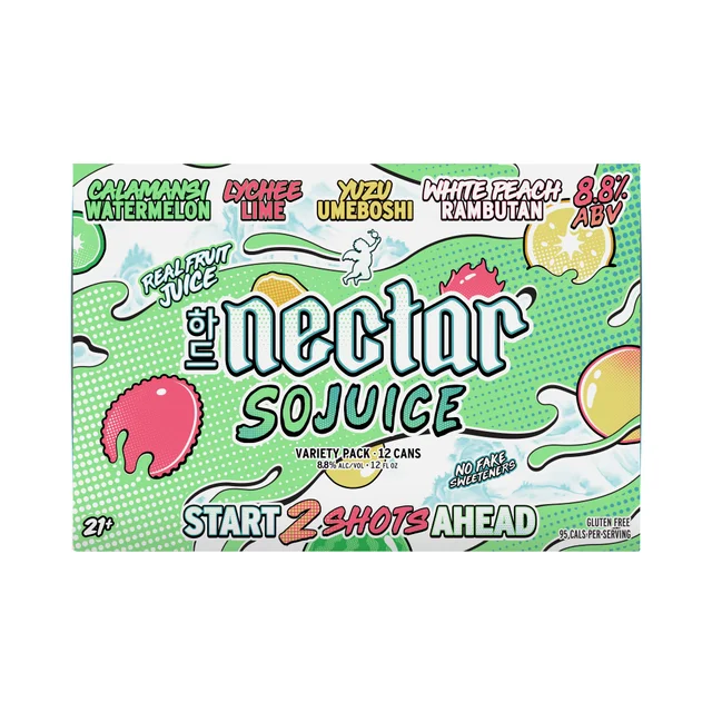 DIVINELY NECTAR SOJUICE 12/12 OZ CANS