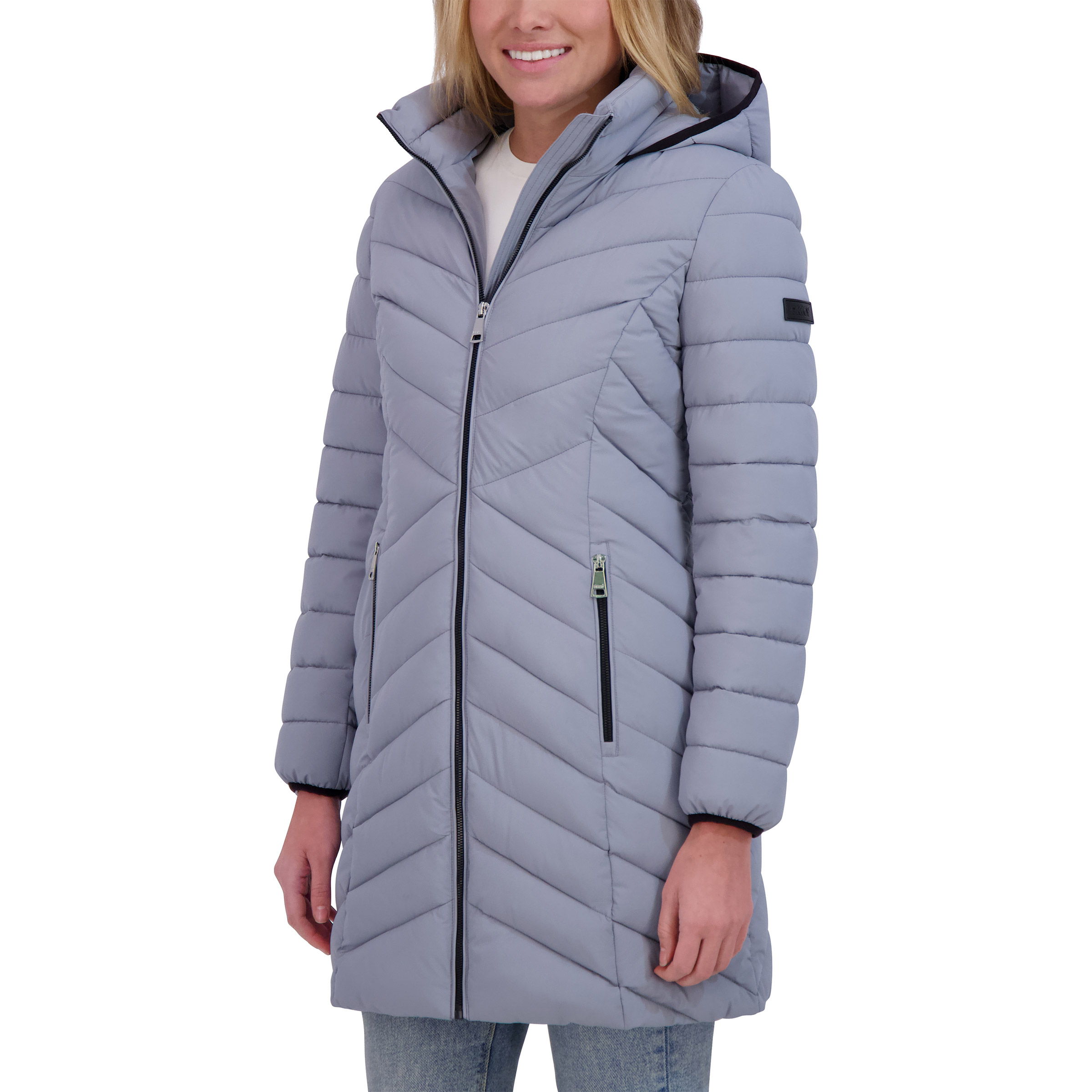 Quilted Jacket Costco Coats For Ladies DKNY Women's Stretch Walker
