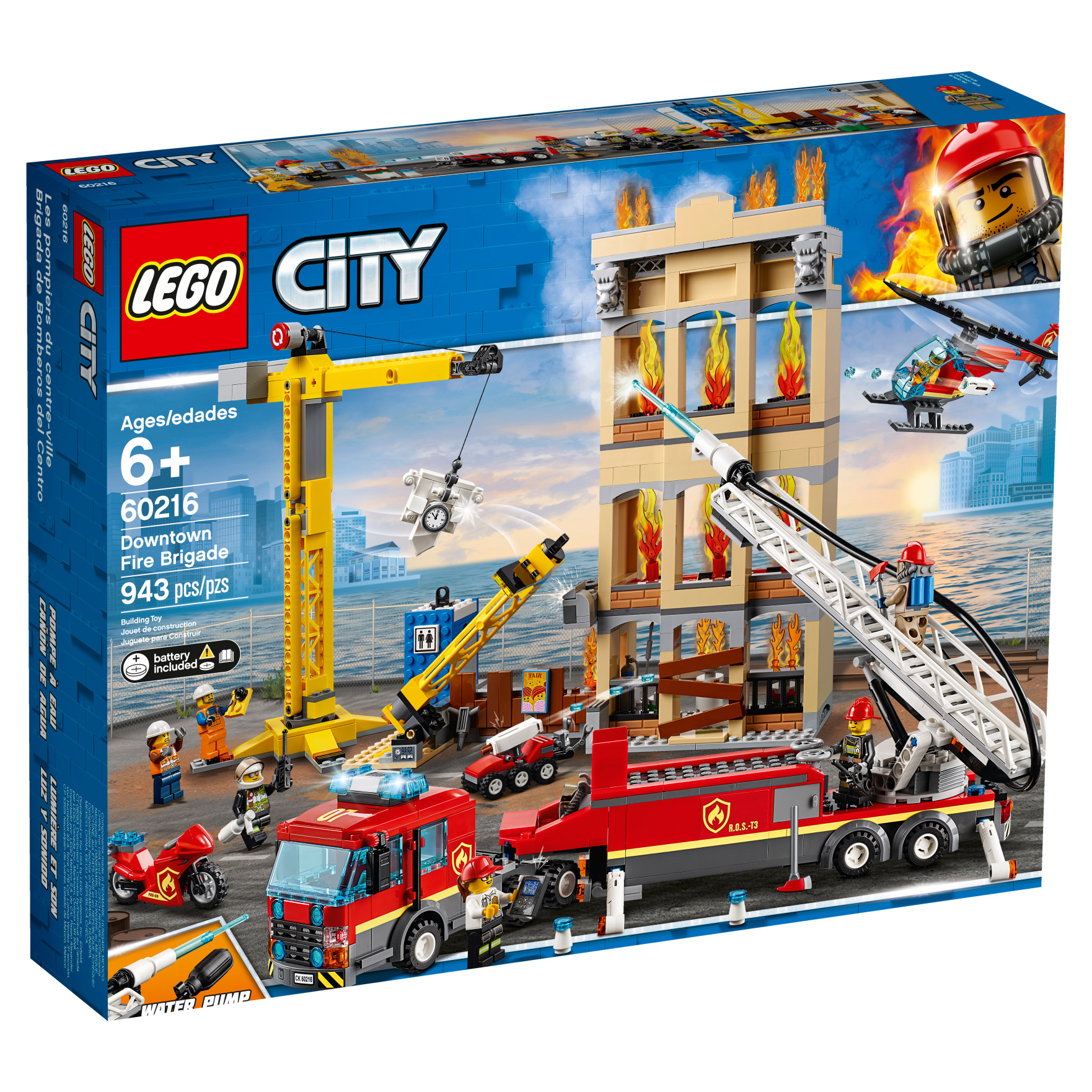 LEGO City Downtown Fire Brigade  60216